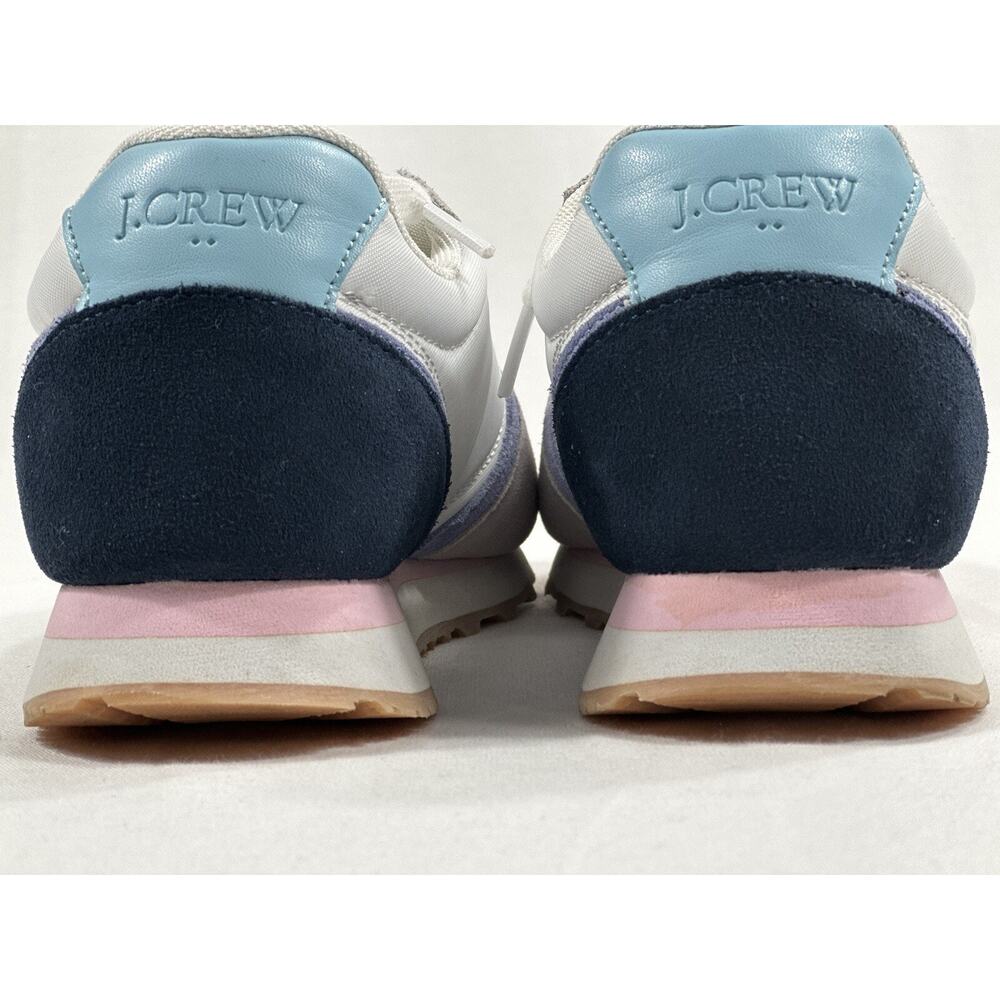 J Crew Women's Color Block Fabric & Faux Suede Sneakers Sz.8 BN870 Slightly Used
